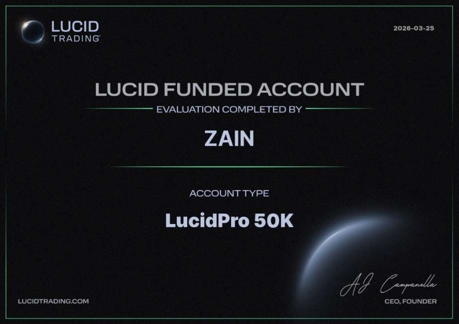 thatbatguy, Lucid funded account